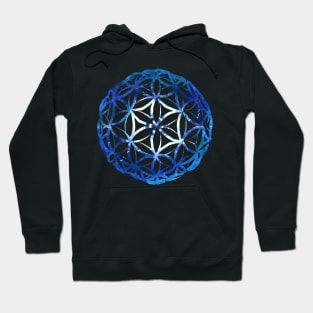 Flower Of Life Sphere Sacred Geometry Hoodie